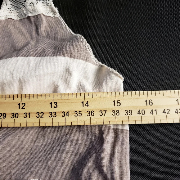 We‎ The Free Striped Lace Tank Top Medium - Picture 4 of 5